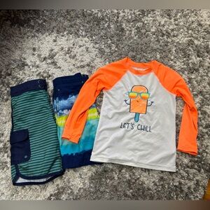 Cat and Jack swim lot